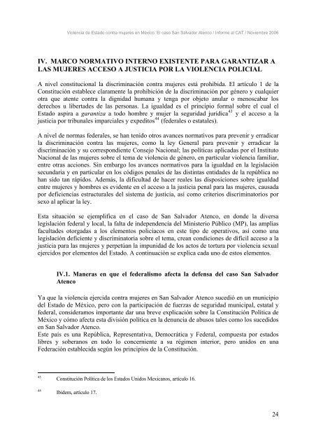 Violencia de Estado contra mujeres en México