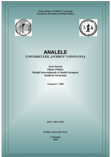 analele universitÄÅ£ii âovidiusâ constanÅ£a - AUOCSI