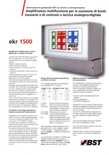 ekr 1500 - BST International GmbH