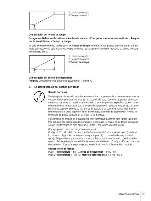 Instrucciones de manejo Analizador de humedad Excellence Plus ...