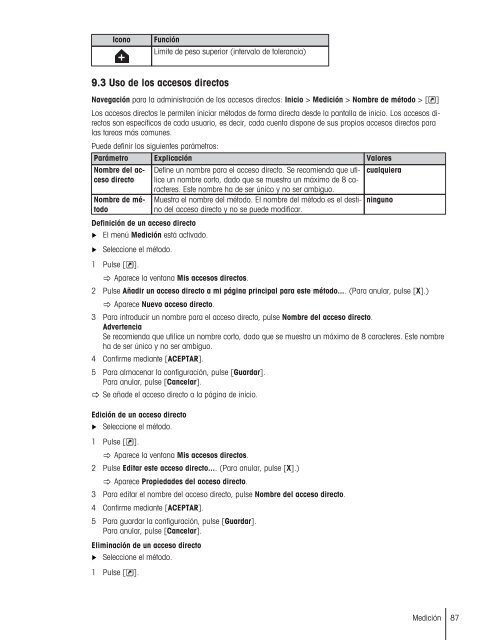 Instrucciones de manejo Analizador de humedad Excellence Plus ...