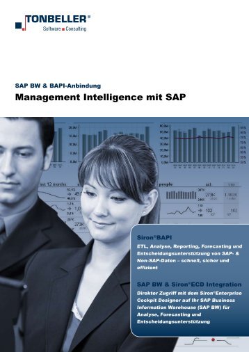 Management Intelligence mit SAP - Tonbeller AG