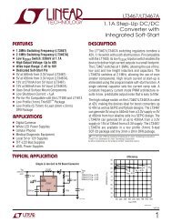 LT3467/LT3467A APPLICATIO S U DESCRIPTIO U FEATURES ...