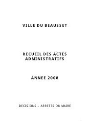 2008 : mise en ligne - 16 FÃ©vrier 2009 Ã  16h00 - Le Beausset