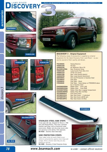 Bearmach 4x4 deals