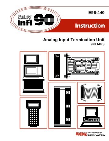 NTAI06 Termination Unit (Front Cover) - Bailey Net 90 and Infi 90