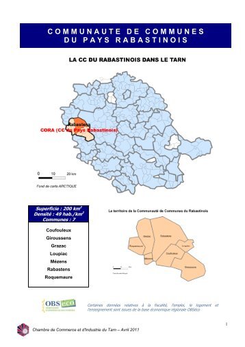 Distarn - La Chambre de Commerce et d'Industrie du Tarn