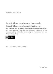 IndustriÃ«le wetenschappen: bouwkunde IndustriÃ«le ... - Vlhora