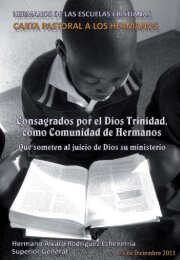 Consagrados por el Dios Trinidad, como comunidad ... - La Salle.org