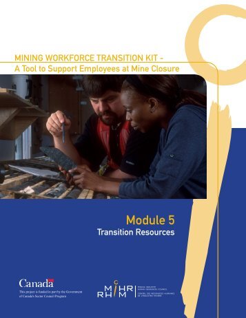 Module 5: Transition Resources - MiHR