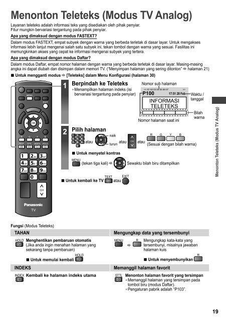 Petunjuk Pengoperasian TV LCD - KWN Indonesia