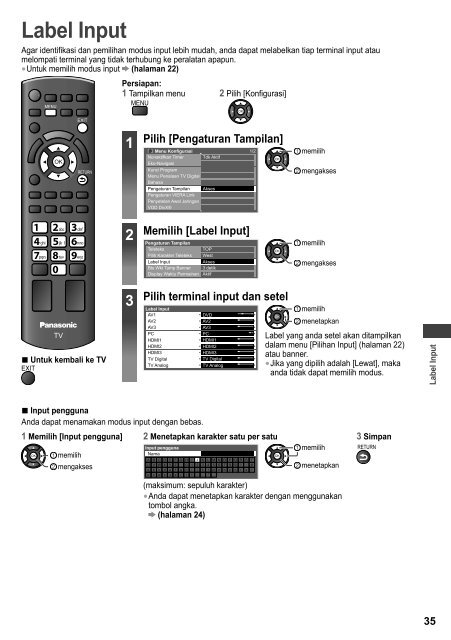 Petunjuk Pengoperasian TV LCD - KWN Indonesia