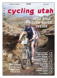 April 2005 Issue - Cycling Utah