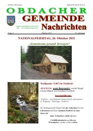 NATIONALFEIERTAG, 26. Oktober 2011 - Obdach - istsuper.com