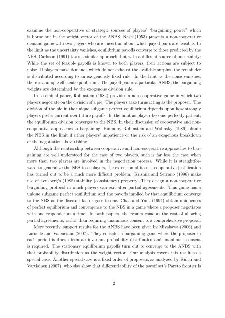 Non-cooperative Support for the Asymmetric Nash Bargaining Solution