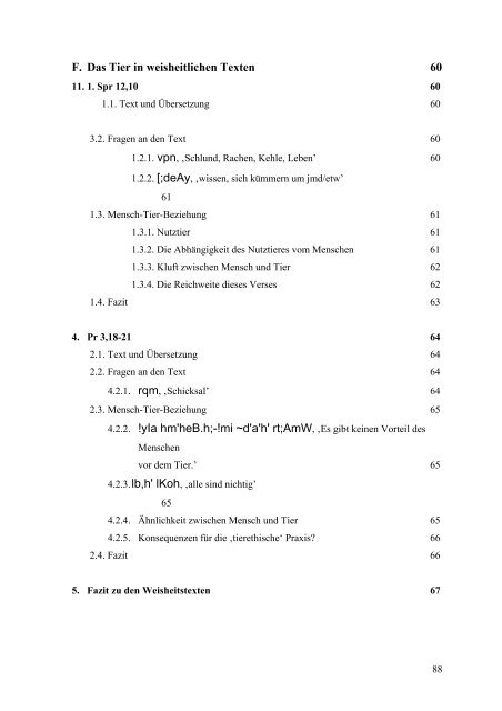 Akzess-Arbeit Altes Testament bei Prof. Dr. Th. Krüger Theologische ...