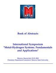 Book of Abstracts International Symposium 