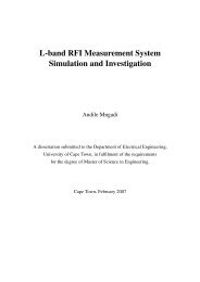 L-band RFI Measurement System Simulation and Investigation