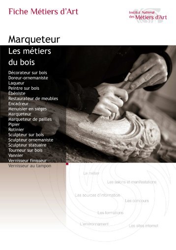 Marqueteur - Institut National des MÃ©tiers d'Art