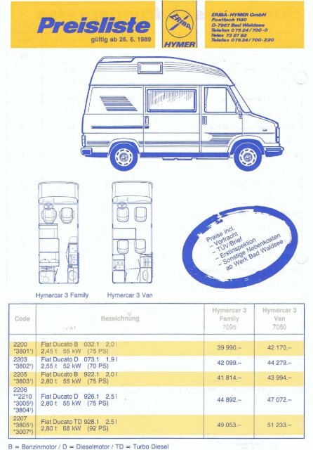 Hymercar 1989 - Wir lieben Oldtimer