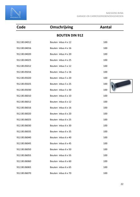 download catalogus N-Products