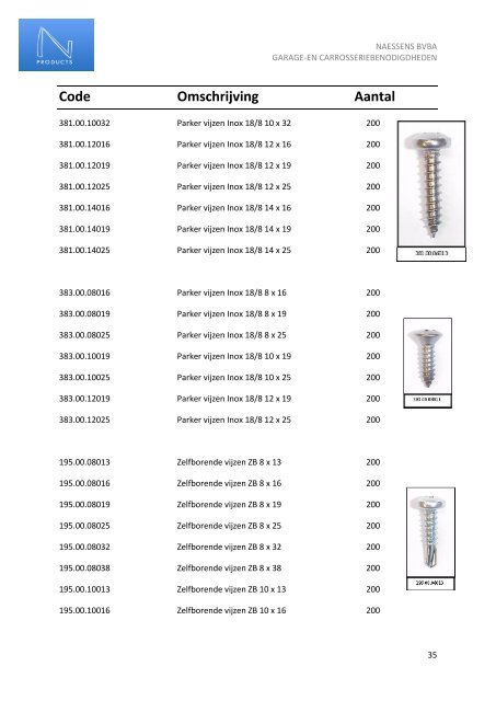 download catalogus N-Products