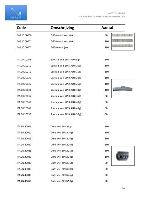 download catalogus N-Products