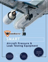 Wainbee Aircraft Pressure & Leak Testing Equipment