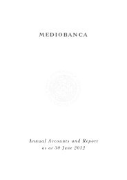 2012 Annual Report - Mediobanca