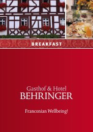download as PDF - Hotel Restaurant Behringer