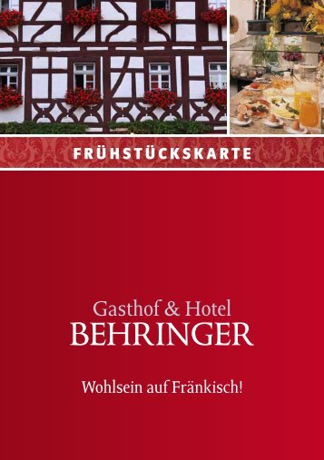als PDF downloaden - Hotel Restaurant Behringer