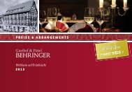 Extraspro Zimmer und Nacht - Hotel Restaurant Behringer