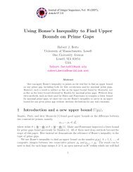 Using Bonse's Inequality to Find Upper Bounds on Prime Gaps