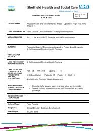 (Project 4) TO - Sheffield Health and Social Care