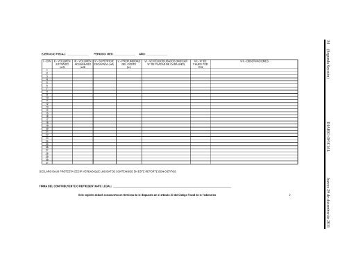 ANEXOS 1 y 1A de la Resolución Miscelánea Fiscal para 2012 ...