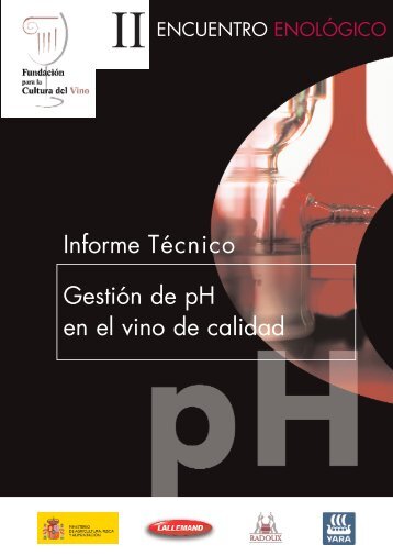 Informe TÃ©cnico GestiÃ³n de pH en el vino de calidad