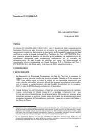 El Informe NÂ° 010-2006-INDECOPI/ST-CLC, del 17