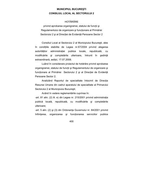 Volumul 1 - PrimÄria Municipiului BucureÅti