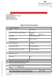 Fragebogen Altersrente - Versorgungswerk der LandesÃ¤rztekammer ...