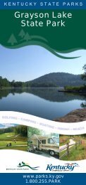 Grayson Lake State Park - Kentucky State Parks