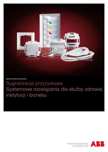 Sygnalizacja przyzywowa Systemowe rozwiÄzania dla sÅuÅ¼by ...