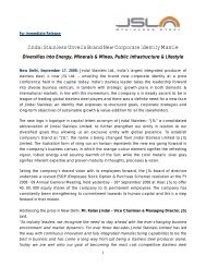 JSL NEW ID Press Release - Indian Stainless Steel Development ...