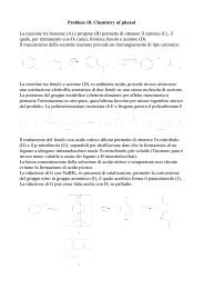 soluzione preliminare del problema 18 - PianetaChimica