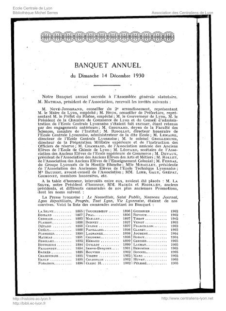 Revue Technica, annÃ©e 1930, numÃ©ro 261 - Histoire de l'Ãcole ...