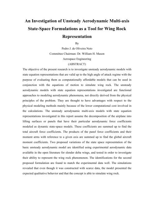 Aircraft Stability Analysis Including Unsteady Aerodynamic Effects