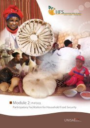 Participatory Extension for Household Food Security. Study Guide