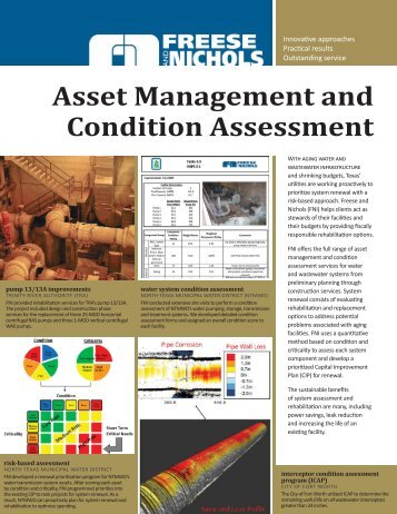 Asset Management and Condition Assessment - Freese and Nichols ...