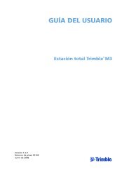 Estación Total Trimble M3 - GST - Gestión de Sistemas Topográficos