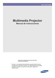 Multimedia Projector Manual de instrucciones - TVsZone.com