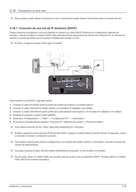 Multimedia Projector Manual de instrucciones - TVsZone.com